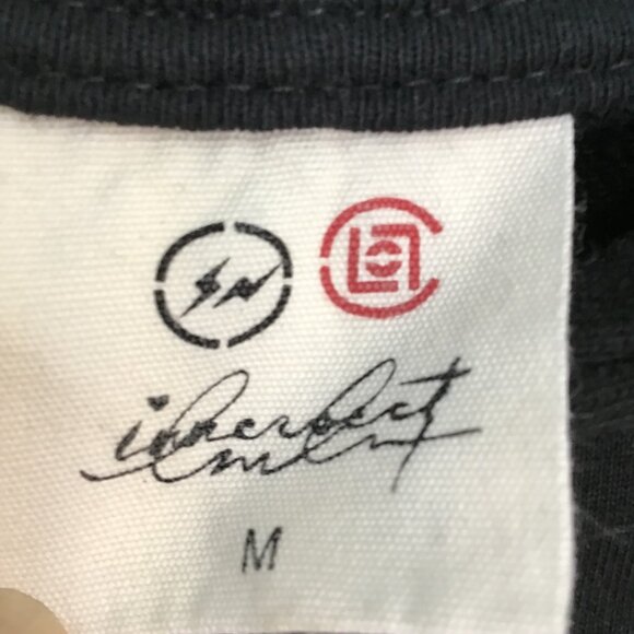 Clot X Fragment X Innersect Design Black Hoodie Sweatshirt Size M - Picture 9 of 10